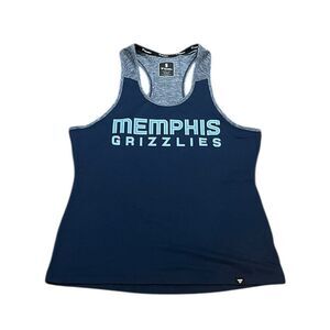Fanatics Women’s Memphis Grizzlies NBA Navy and Blue Tank Top, Size M, NWT